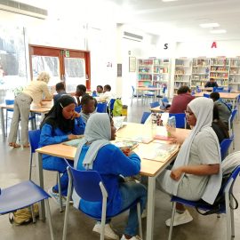 El alumnado del IES «Andalán» visita la Biblioteca de Aragón